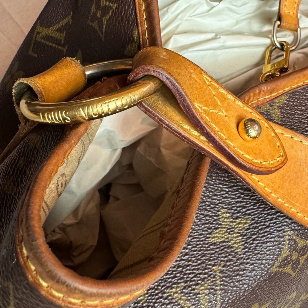 Authentic Louis Vuitton Brown Delightful PM Monogram Women's Hobo Tote. - Picture 7 of 14